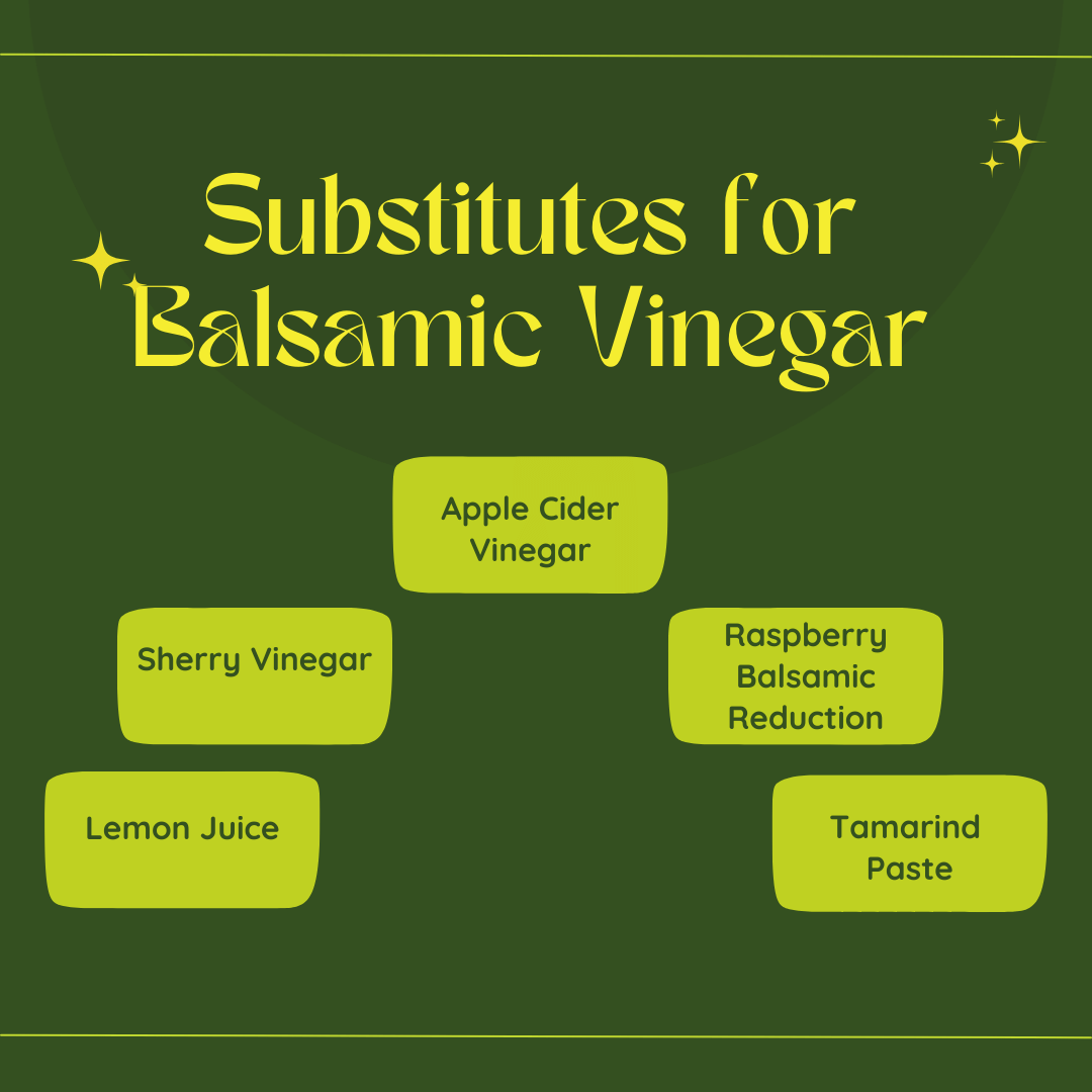 Substitutes for Balsamic Vinegar