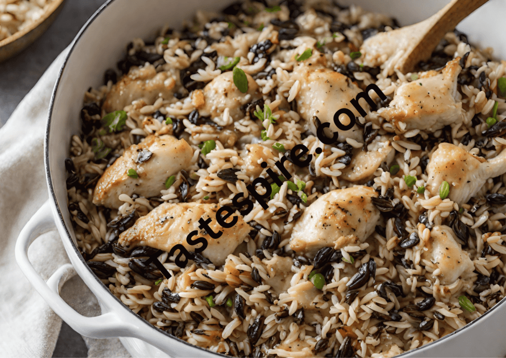 Wild Rice Pilaf with Marry Me Chicken
