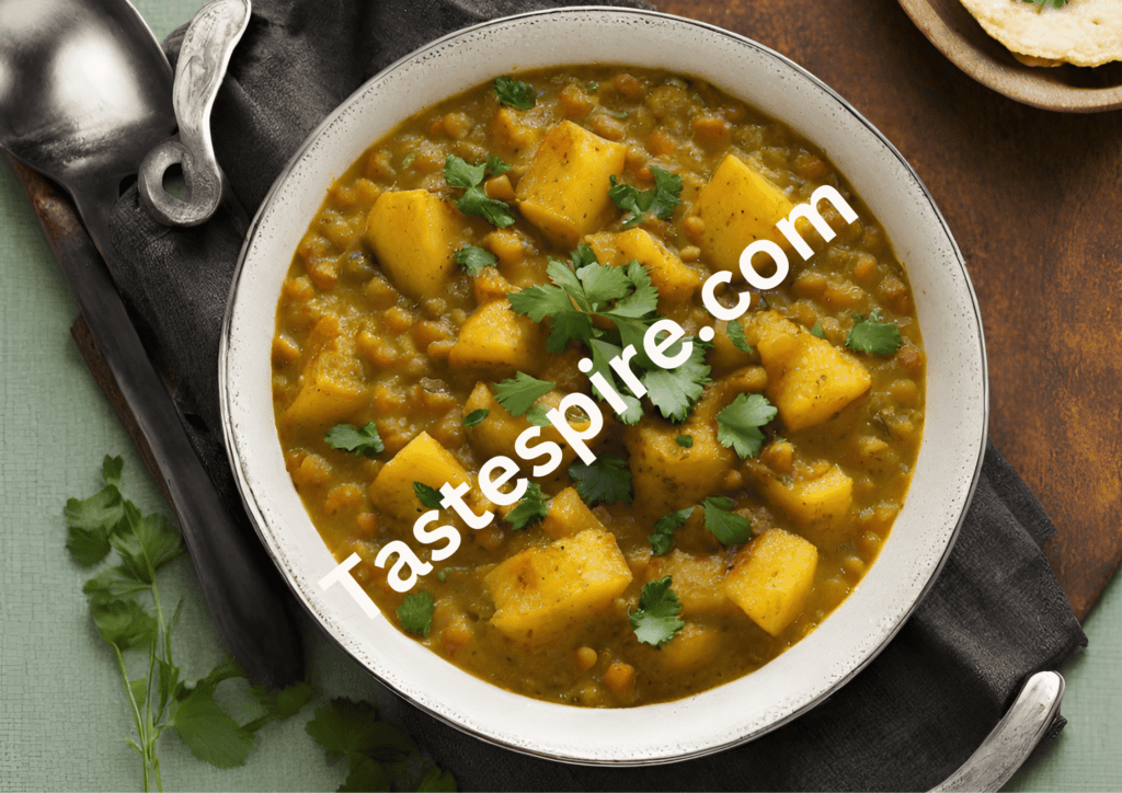 Bombay Potatoes with Dal