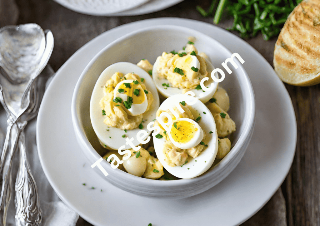 Potato Salad With Deviled Eggs