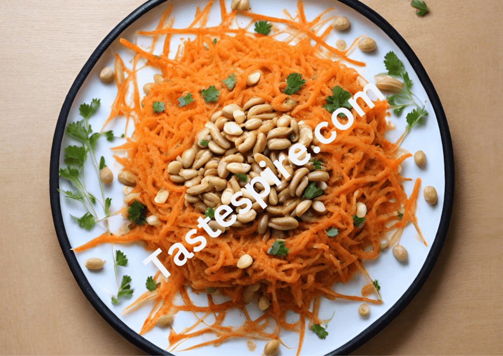 Carrot and Peanut Salad with Adai